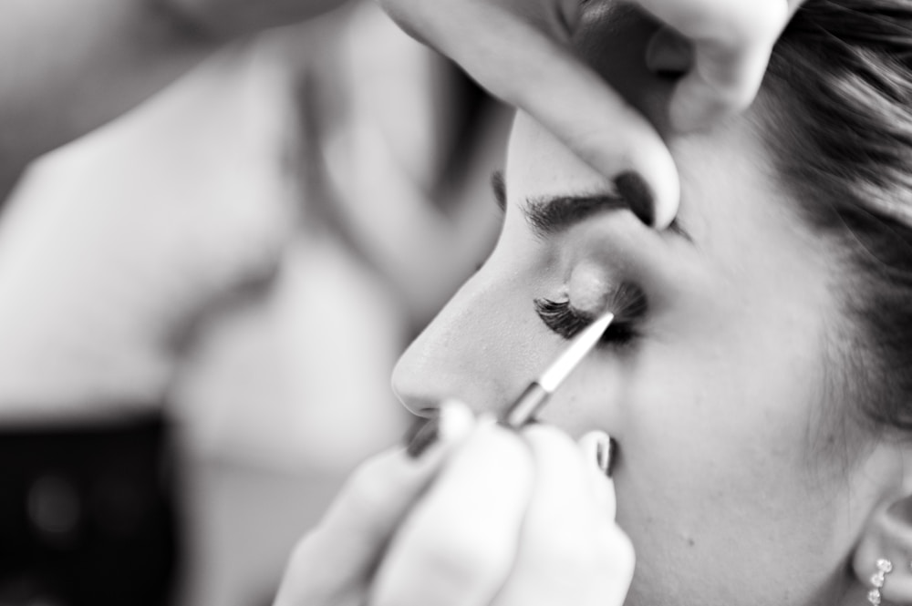 Finishing touches being applied before an event